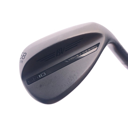 Used Titleist Vokey SM10 Nickel Lob Wedge / 58.0 Degrees / Stiff Flex