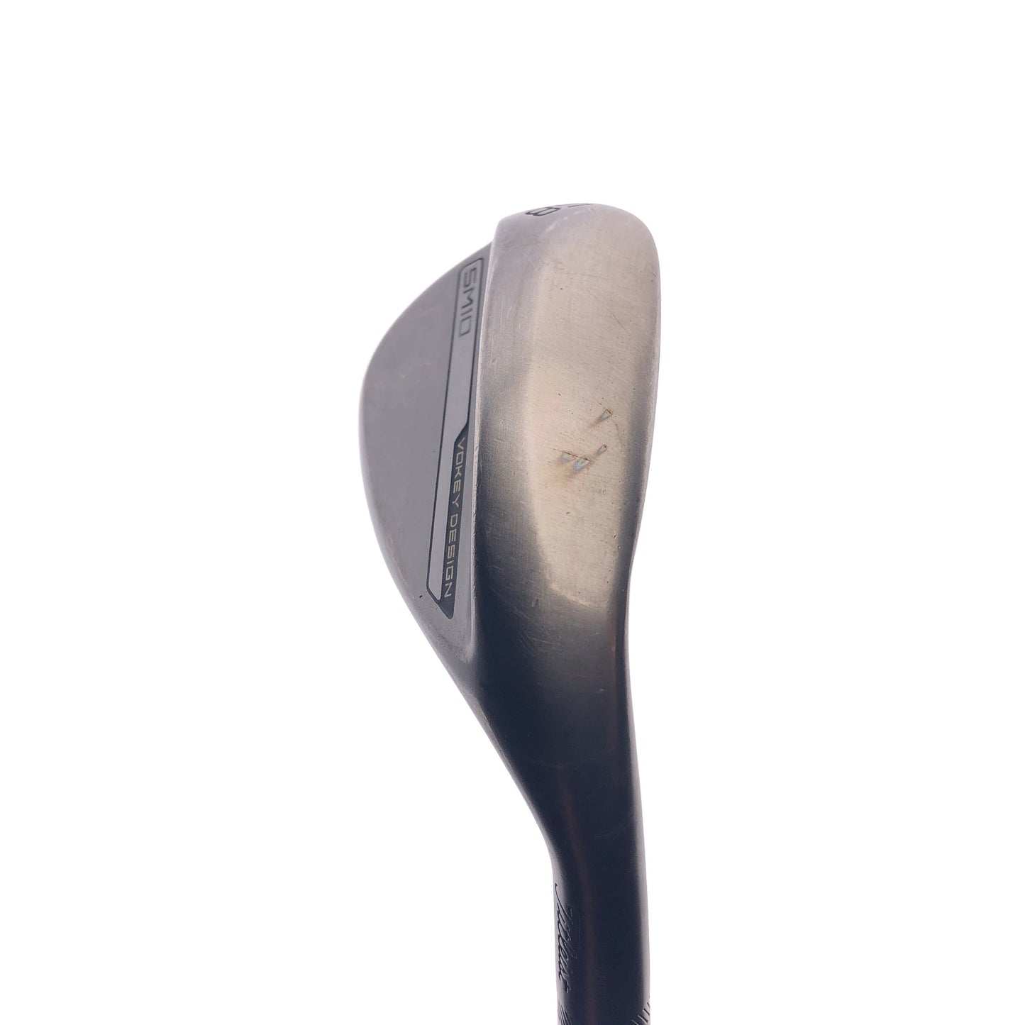 Used Titleist Vokey SM10 Nickel Lob Wedge / 58.0 Degrees / X-Stiff Flex