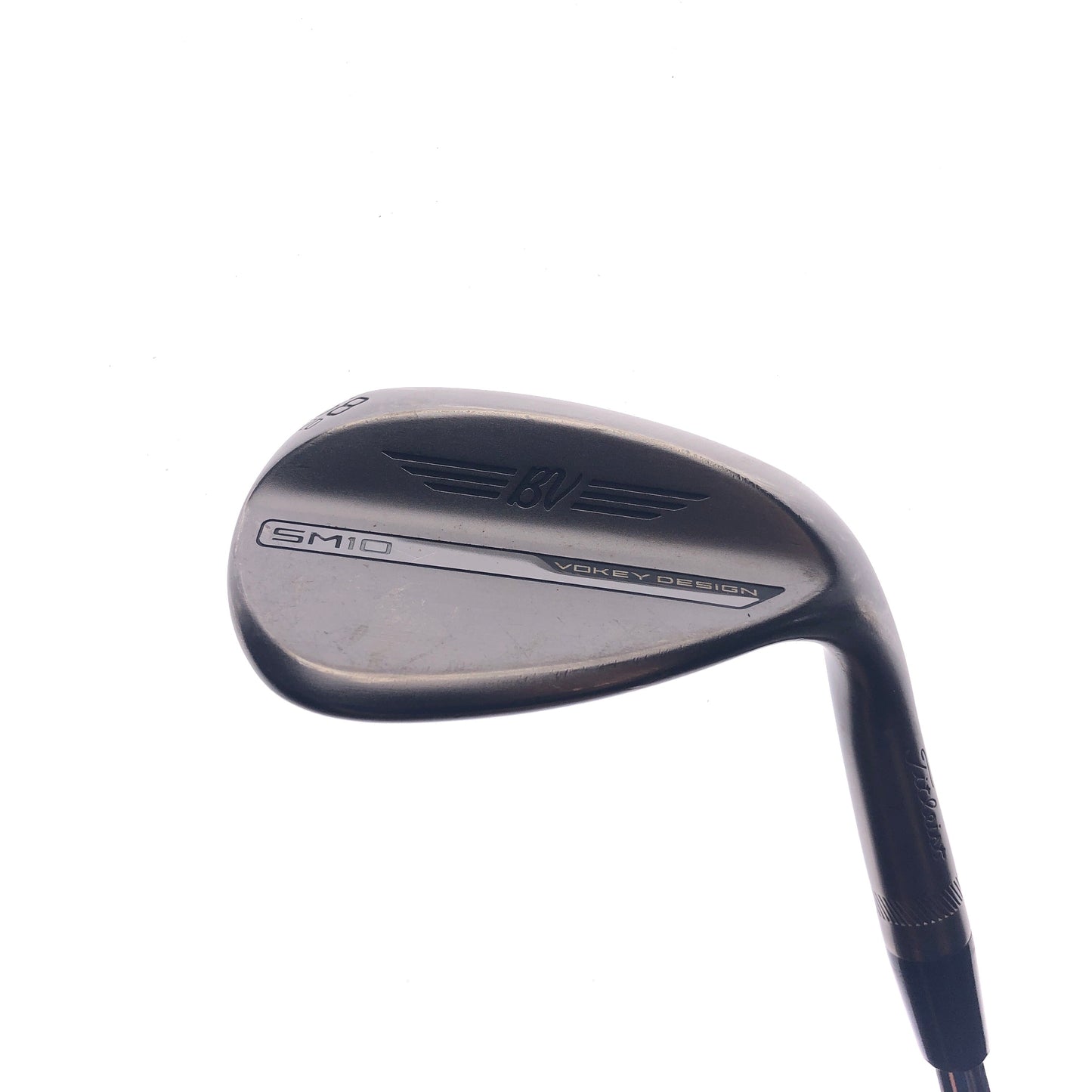 Used Titleist Vokey SM10 Nickel Lob Wedge / 58.0 Degrees / X-Stiff Flex