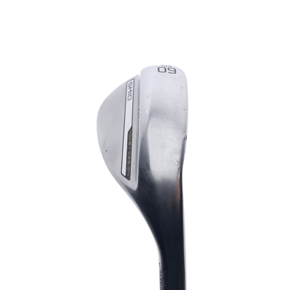 Used Titleist Vokey SM10 Tour Chrome Lob Wedge / 60.0 Degrees / Wedge Flex