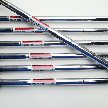 Used Wilson D7 Iron Set / 5 - PW + GW / Stiff Flex