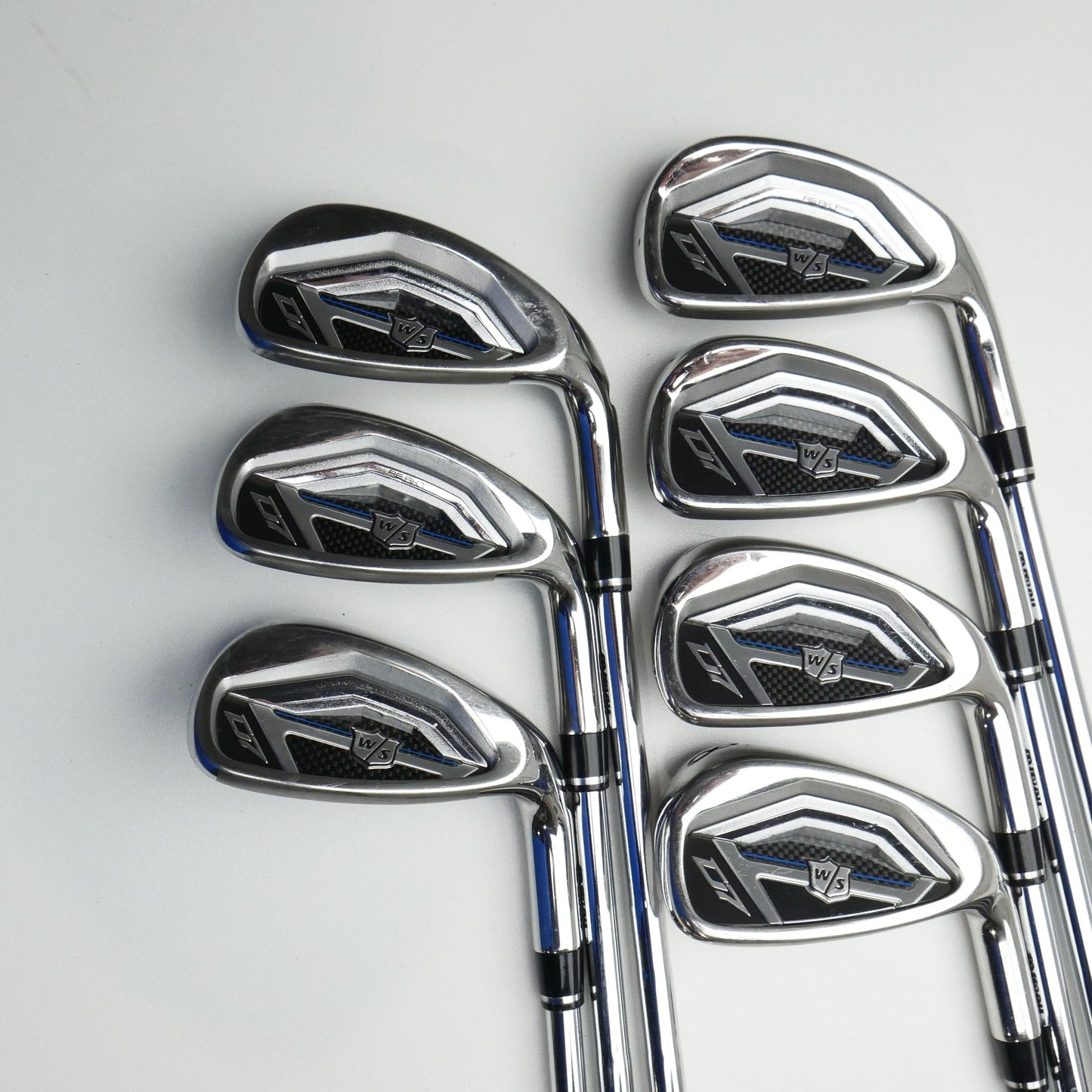 Used Wilson D7 Iron Set / 5 - PW + GW / Stiff Flex