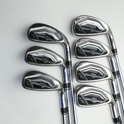Used Wilson D7 Iron Set / 5 - PW + GW / Stiff Flex