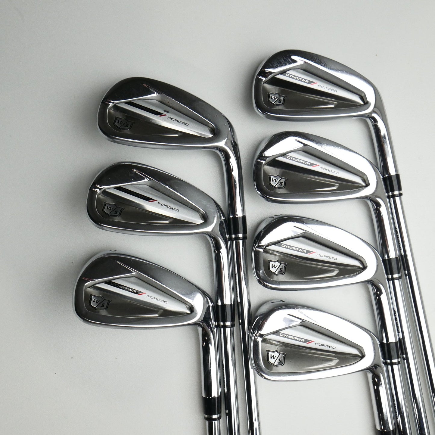 Used Wilson Dynapower Forged 2024 Iron Set / 4 - PW / Stiff Flex