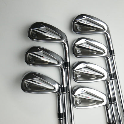 Used Wilson Dynapower Forged 2024 Iron Set / 4 - PW / Stiff Flex