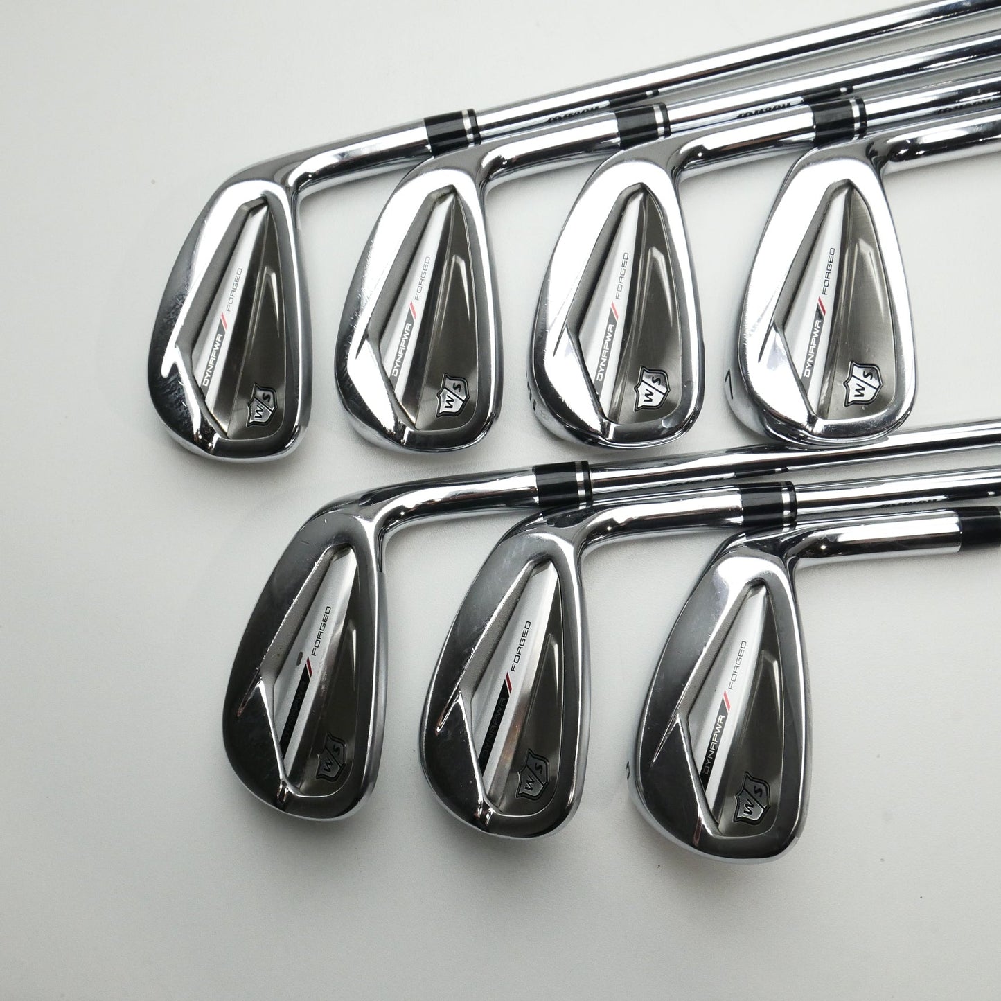 Used Wilson Dynapower Forged 2024 Iron Set / 4 - PW / Stiff Flex
