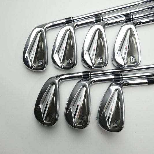 Used Wilson Dynapower Forged 2024 Iron Set / 4 - PW / Stiff Flex