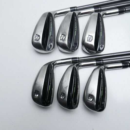 Used Wilson Launch Pad 2022 Iron Set / 5 - PW / Regular Flex