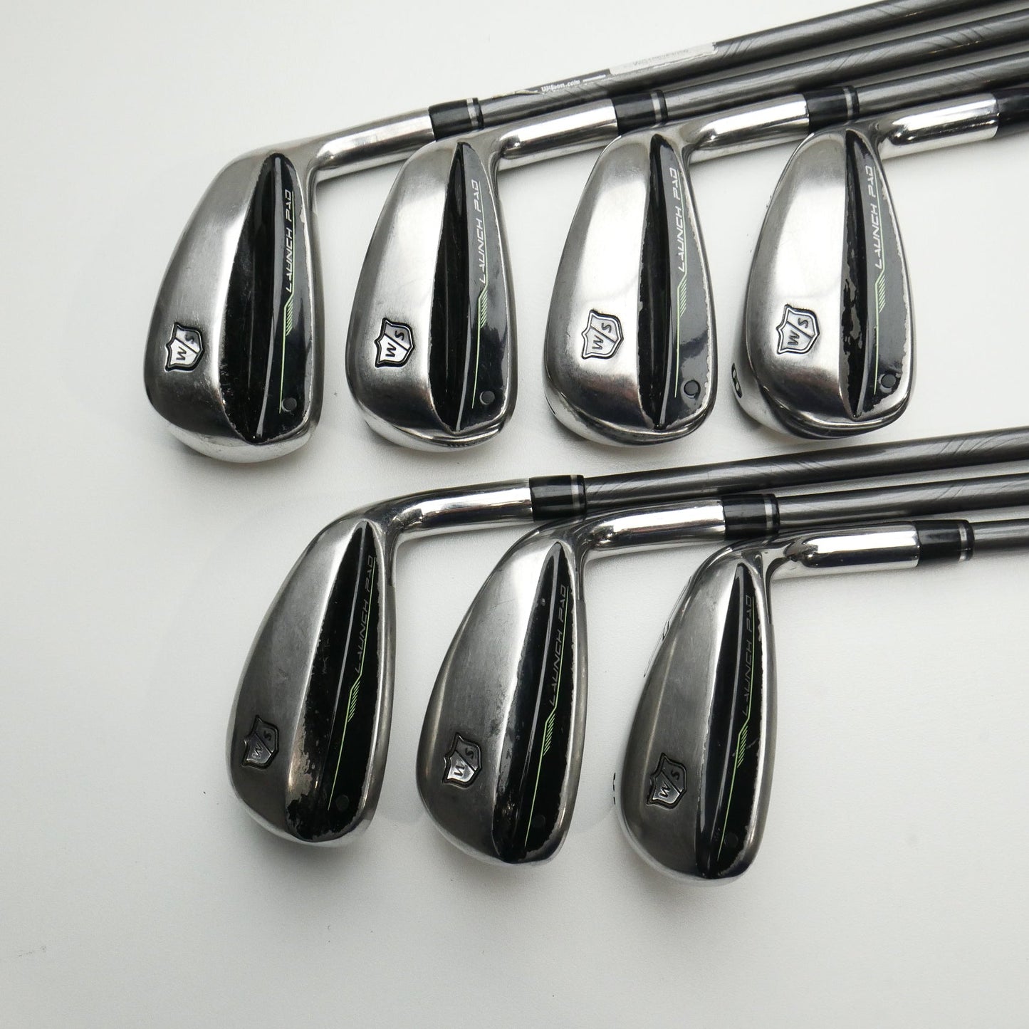 Used Wilson Launch Pad 2022 Iron Set / 5 - SW / Regular Flex