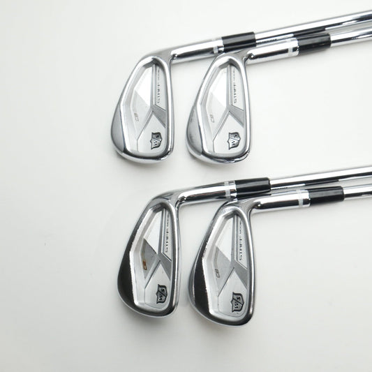 Used Wilson Staff Model CB Iron Set / 6 - 9 Iron / Stiff Flex