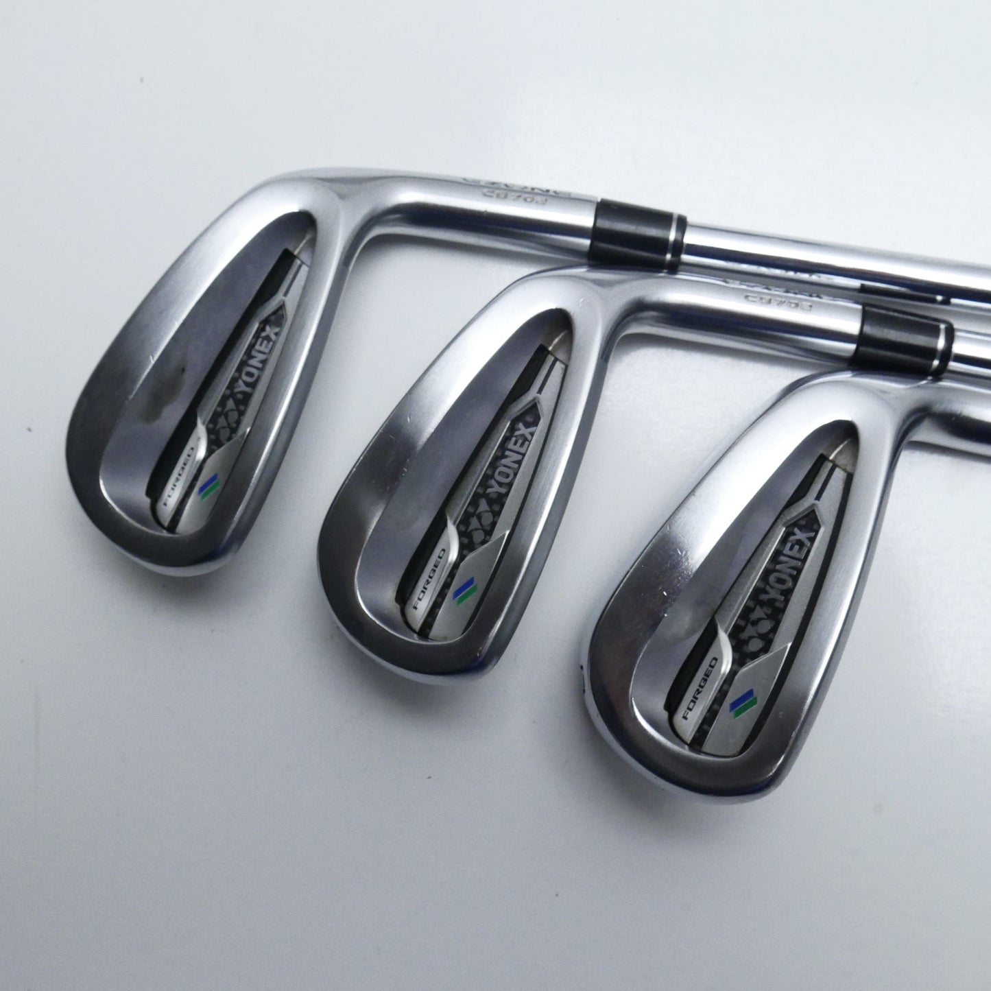 Used Yonex Ezone Forged CB 702 Iron Set / 5 - PW / Stiff Flex